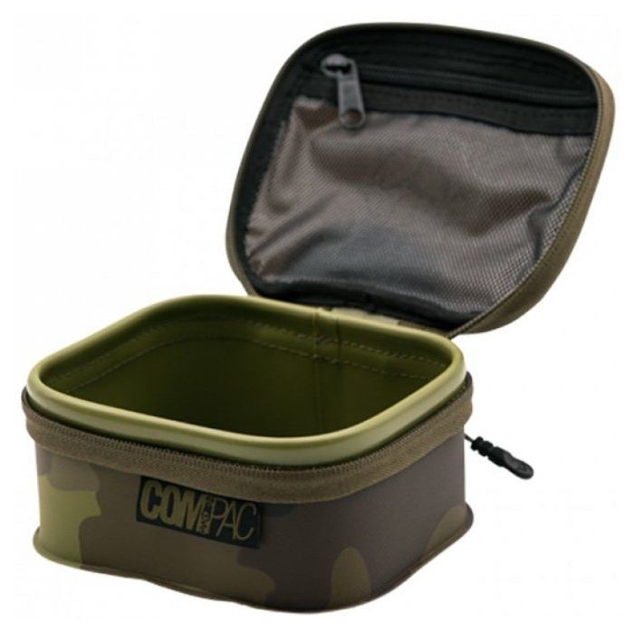 Borseta Semi-Rigida pentru Accesorii Korda Compac 100, Kamo, 14x11x7cm 2