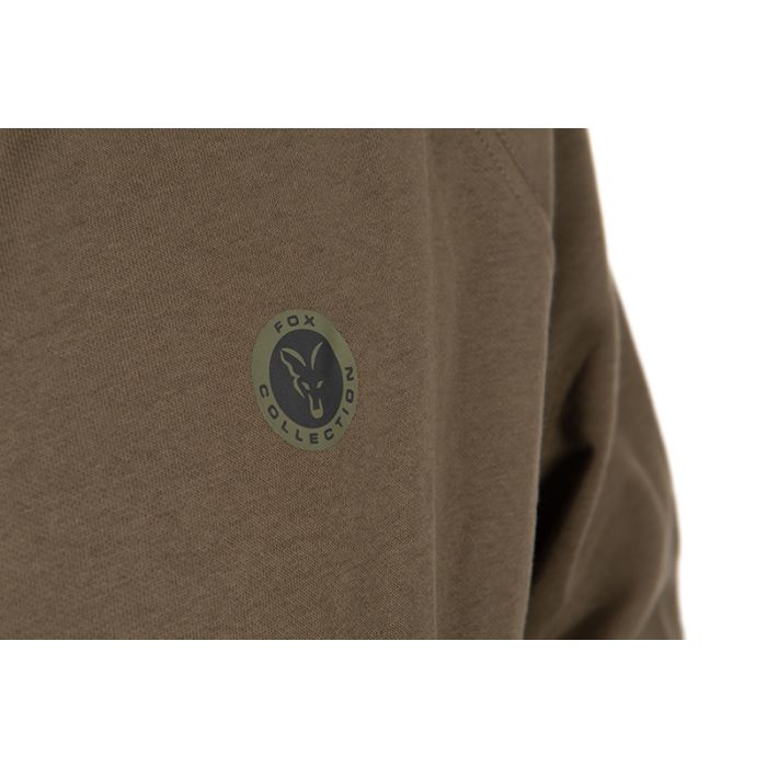 Hanorac cu Fermoar Fox Collection Zipped Hoody, Green 4