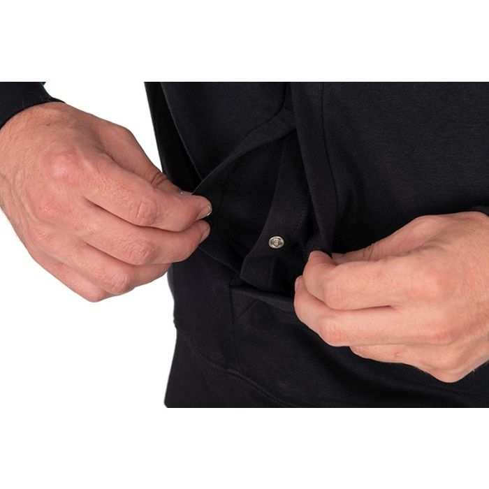 Hanorac Fox Collection Zipped Hoody, Negru 4