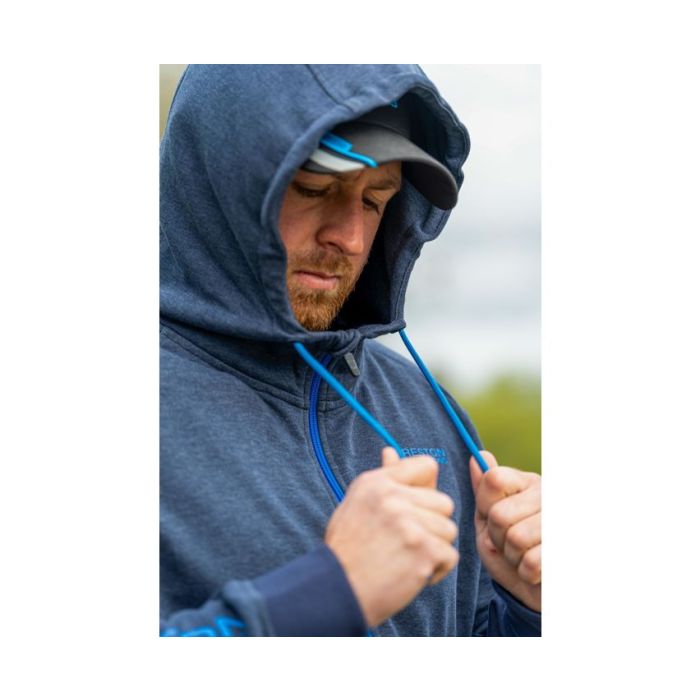 Hanorac Preston Navy Tide Zip Hoodie 4