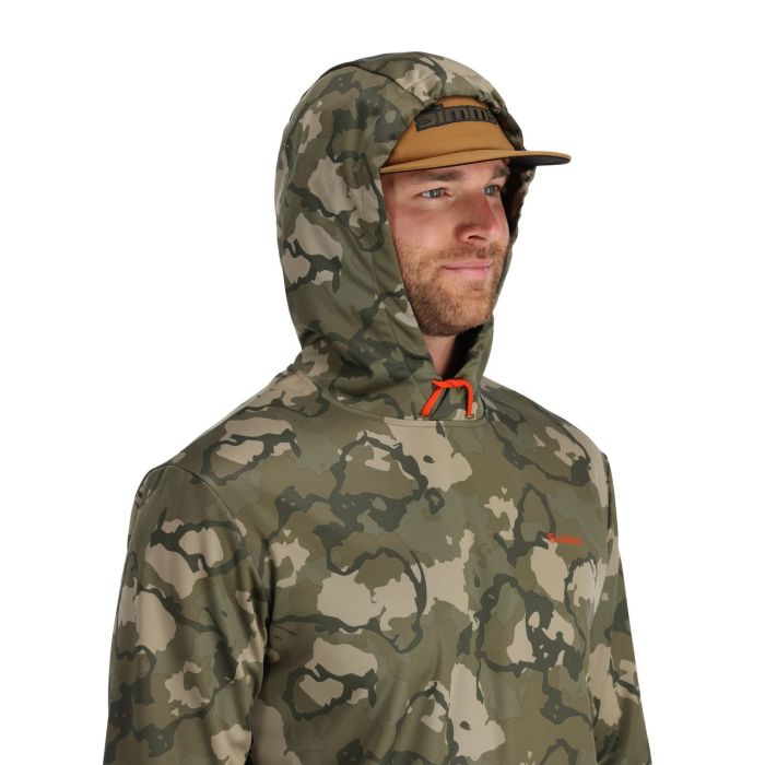 Hanorac Simms Challenger Hoody Regiment Camo Olive Drab 2
