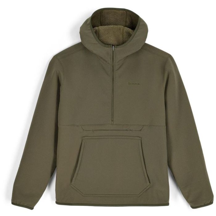 Hanorac Simms Strata 330 Half-Zip Hoody, Loden