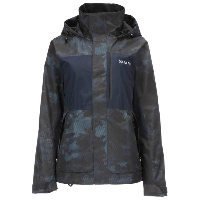 Jacheta Simms Women Challenger Jacket, Hex Flo Camo Admiral