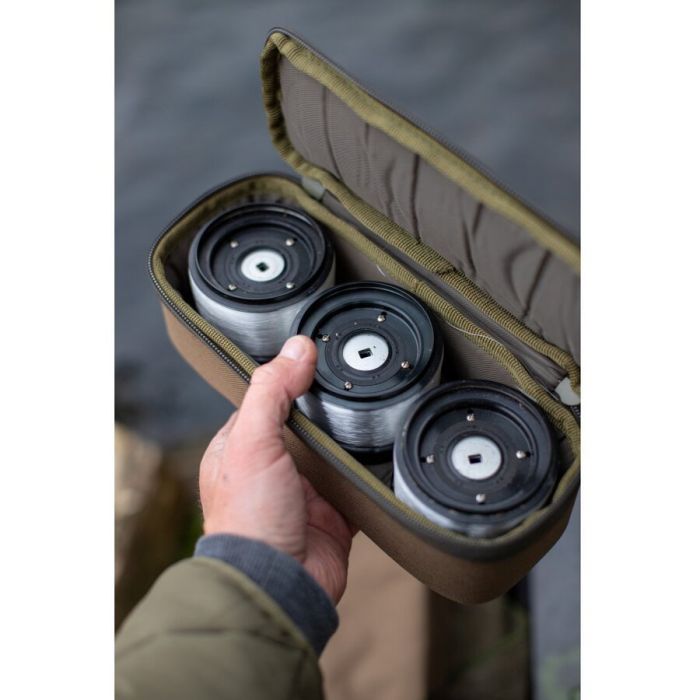Husa pentru Tamburi Korda Compac Spool Narrow, 22x8.5x8cm 3