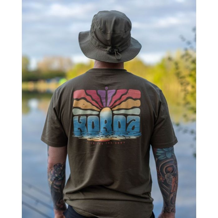 Korda Dawn Vibes Tee, Dark Olive 5