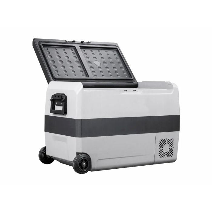 Lada Frigorifica Electrica Steamy-E Single Zone Roller Elektrische Compressor Cooler on Wheels, Doua Compartimente, 72.3x36x45.5cm, 50L 13