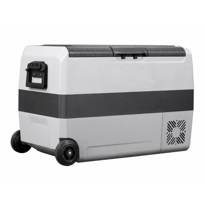 Lada Frigorifica Electrica Steamy-E Single Zone Roller Elektrische Compressor Cooler on Wheels, Doua Compartimente, 72.3x36x45.5cm, 50L 2
