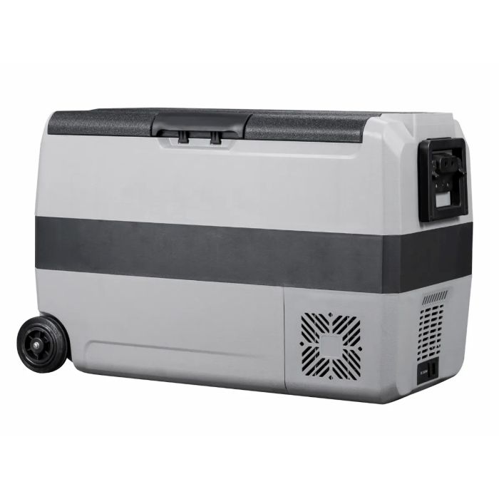 Lada Frigorifica Electrica Steamy-E Single Zone Roller Elektrische Compressor Cooler on Wheels, Doua Compartimente, 72.3x36x45.5cm, 50L