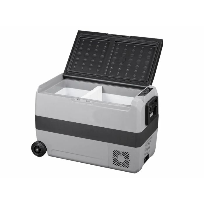 Lada Frigorifica Electrica Steamy-E Single Zone Roller Elektrische Compressor Cooler on Wheels, Doua Compartimente, 72.3x36x45.5cm, 50L 11