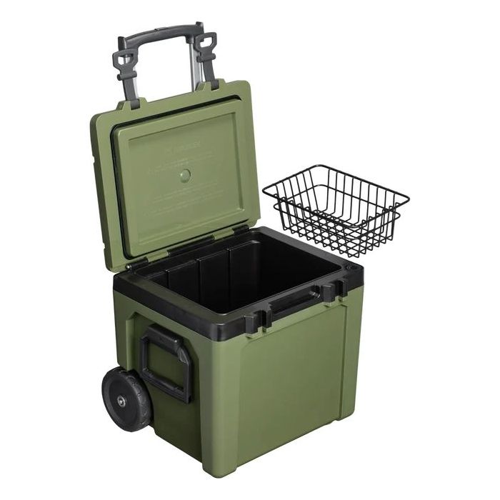 Lada Frigorifica Stanley Cold-For-Days Wheeled Outdoor Cooler, 47.3L, Dried Pine 6