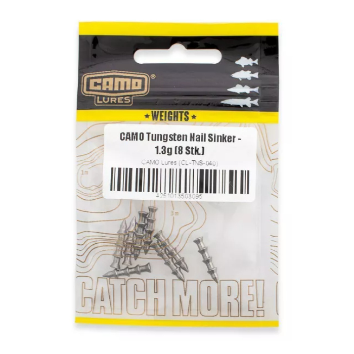 Lest pentru Naluci Camo Tungsten Nail Sinker