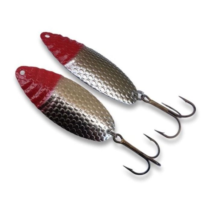 Bertilure Írországi Forgóvillás Kanál Nr.1, 3D Háló Mintás Nikkel, 6cm, 11g