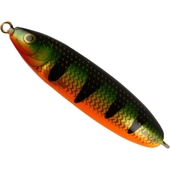 Fordulásgátlós lengő kanálvillantó Rapala Minnow Spoon, Szín P, 7cm, 15g