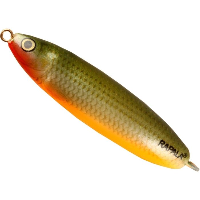 Gubancgátló villantókanál Rapala Minnow Spoon, szín RFSH, 10cm, 32g