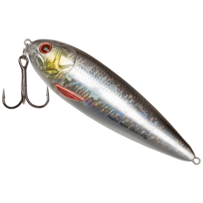 Lingurita Rattlin' Abu Garcia Atom, Silver Roach, 12cm, 45g