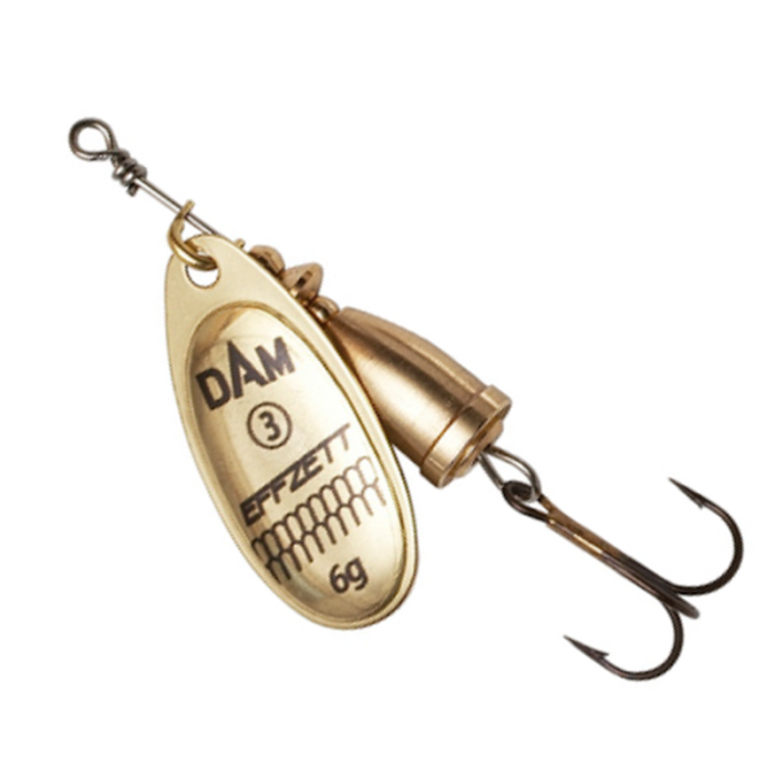 Lingurita Rotativa DAM Effzett Executor Nr.3, Gold, 6g