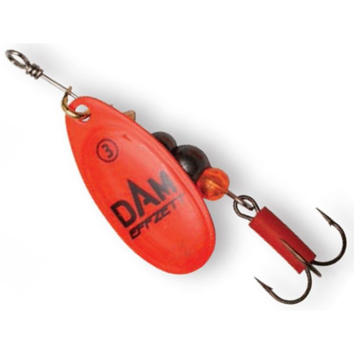 Lingurita Rotativa DAM Effzett, Fluo Red, 3g