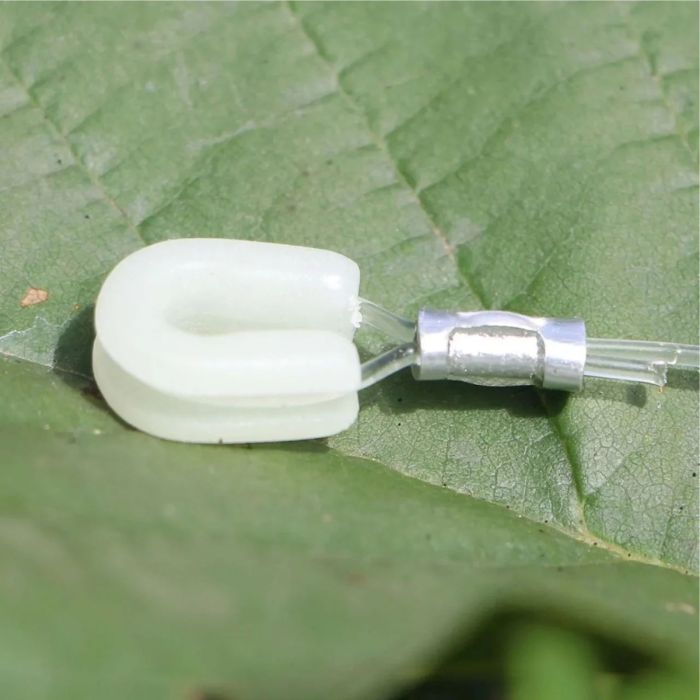Manson pentru Bucla Zeck Mono Loop Thimble, Alb, 10buc/plic 2