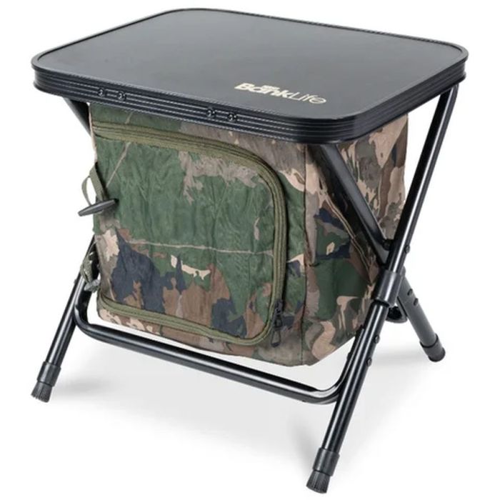 Nash Bank Life Bedside Station Camo Small rendezőasztal, 40x34x40cm