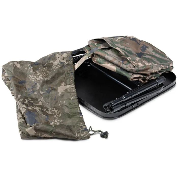 Nash Bank Life Bedside Station Camo Small rendezőasztal, 40x34x40cm 3