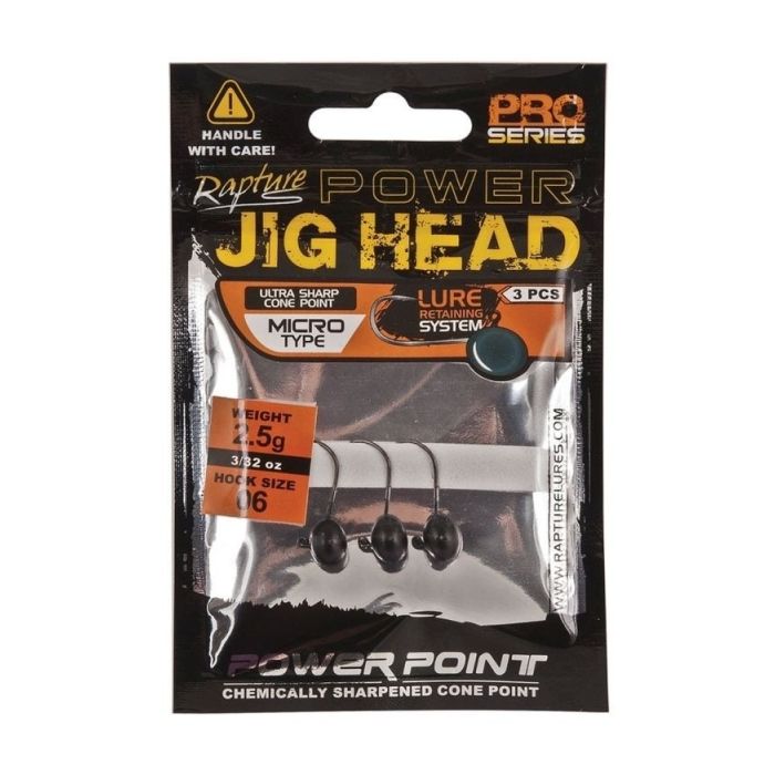 Micro Jig Rapture Power Jighead, 2.5g, 3bucplic 2