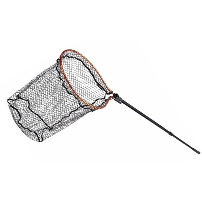Minciog Savage Gear Full Frame Round Landing Net, 2 Tronsoane, 99-150cm, 55x47x53cm