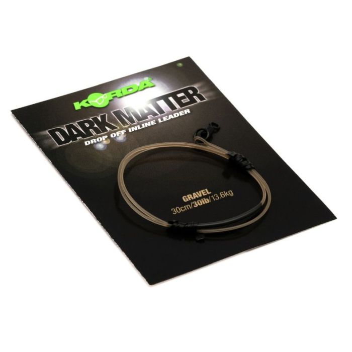 Montura cu Vartej Korda Dark Matter Leader Drop Off Inline, 30lb, 30cm 2