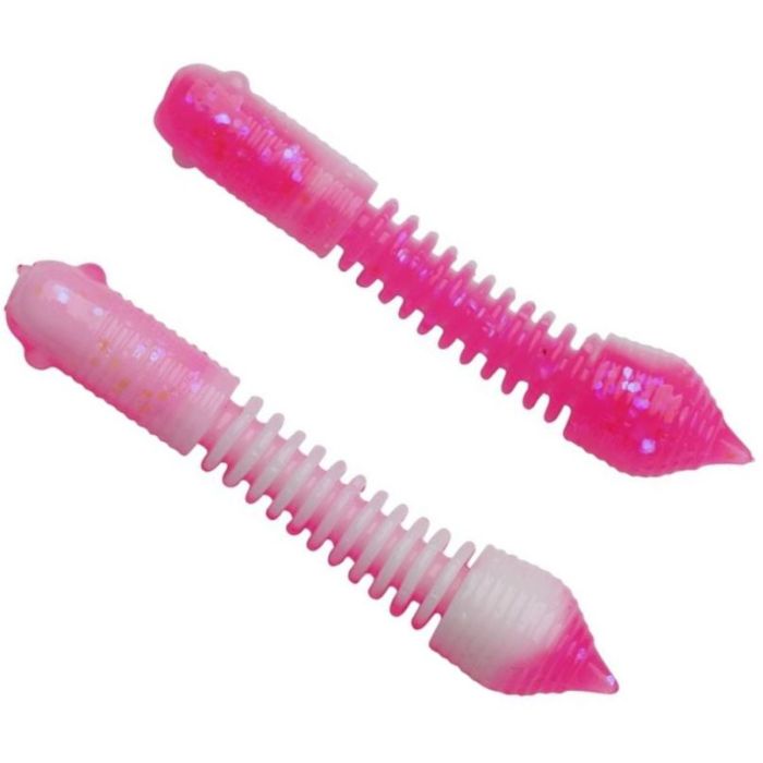 Berkley PowerBait Power Pillar műcsali, Pink/White, 4cm, 12 db/csomag