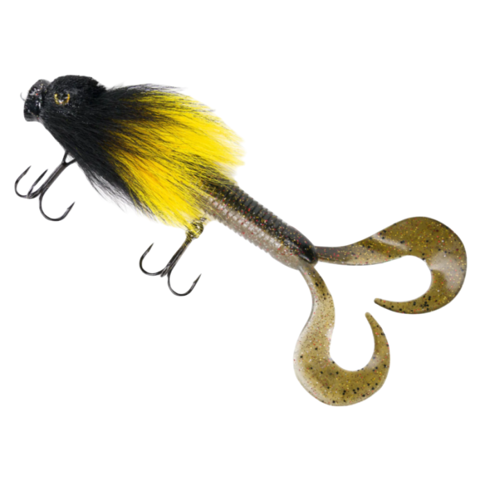 Csali Strike Pro Miuras Mouse Mini Sinking, Szín 009 Sárga Láz, 20cm, 40g