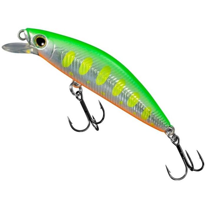 Műcsali Shimano Cardiff Folletta 50SS, Lime Yamame, 5cm, 3.30g