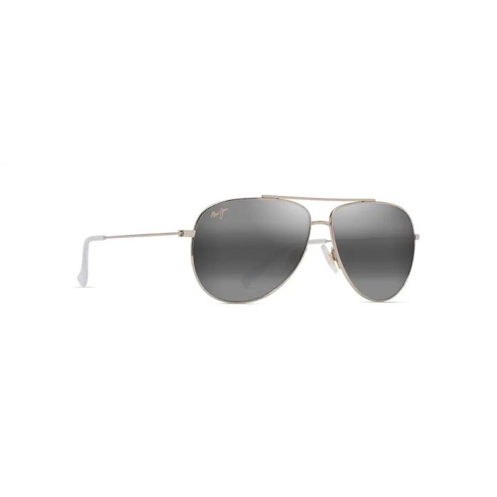 Polarizált napszemüveg Maui Jim Hau‘oli, Neutral Grey, Shiny Light Gold with Crystal