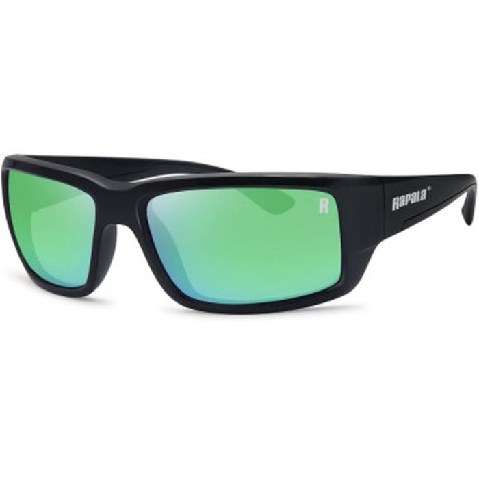 Polarizált napszemüveg Rapala Sportsman's Amberjack, Matte Black Green Mirror