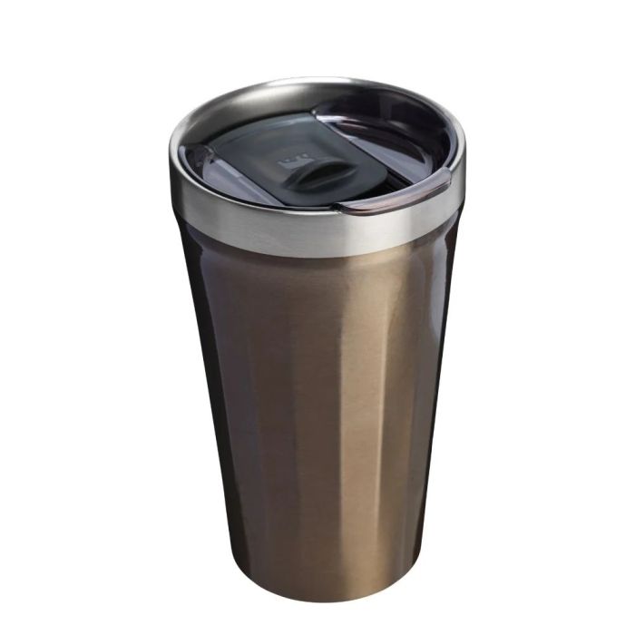 Pahar Termos Stanley Everyday Textured Tumbler, GunMetal Shine, 0.47L 2