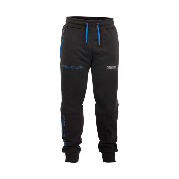 Pantaloni Lungi Preston Celcius Joggers, Black Blue