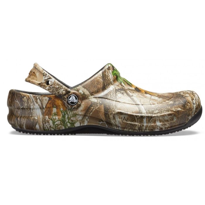 Papuci Crocs Bistro Realtree Edge Clog, KhakiBlack 2