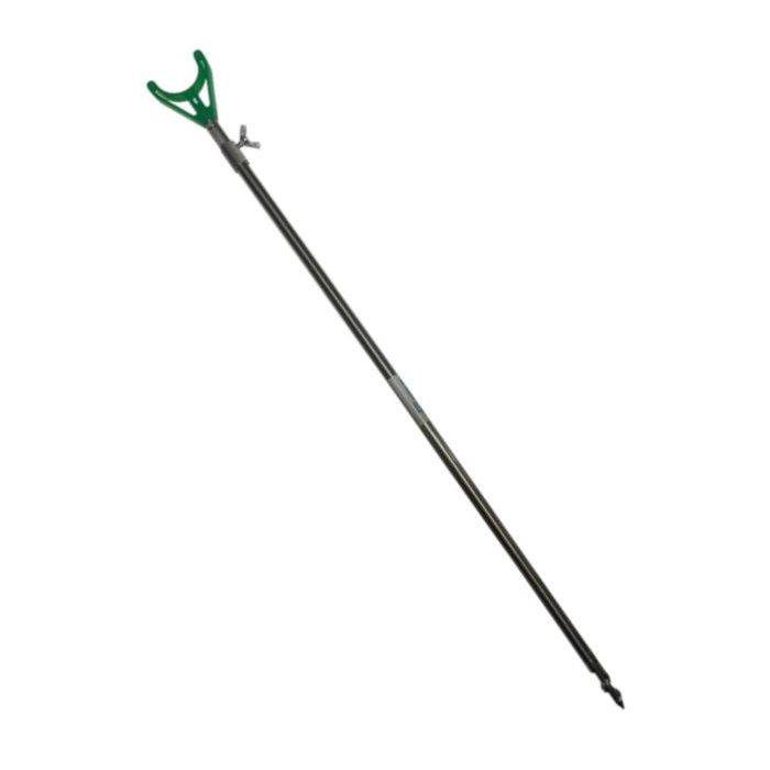 Pichet Telescopic SMAX Inox cu Burghiu si Suport Lanseta V , 60-120cm