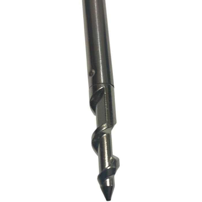 Pichet Telescopic SMAX Inox cu Burghiu si Suport Lanseta V , 60-120cm 3