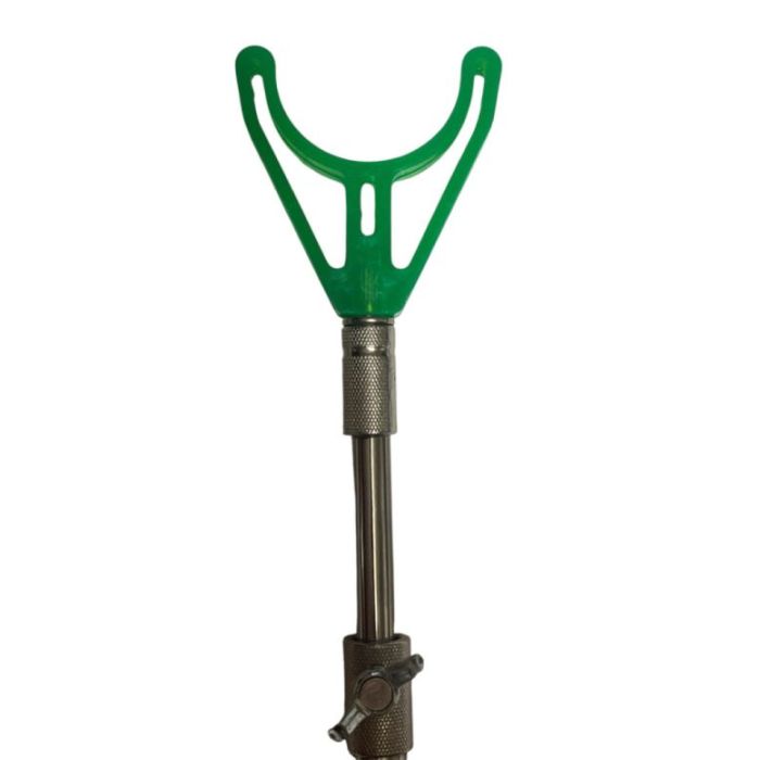 Pichet Telescopic SMAX Inox cu Burghiu si Suport Lanseta V , 60-120cm 2