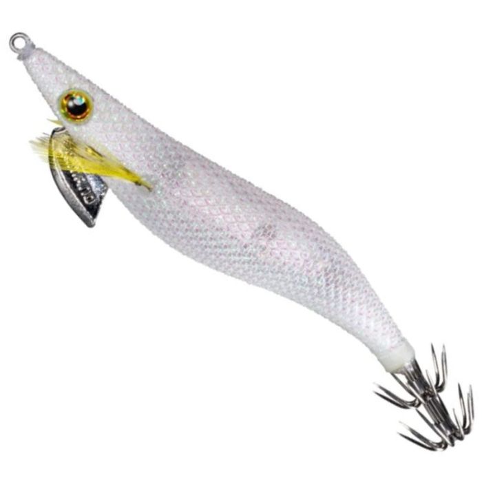 Shimano Sephia Clinch Flash Boost EGI pilker, White Glow, 3.0 Gou, 15g