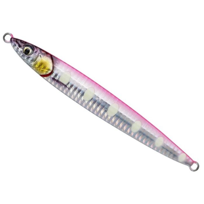 Savage Gear 3D Slim Jig Minnow pilker, Culoare Pink Flash, 10 cm, 40 g