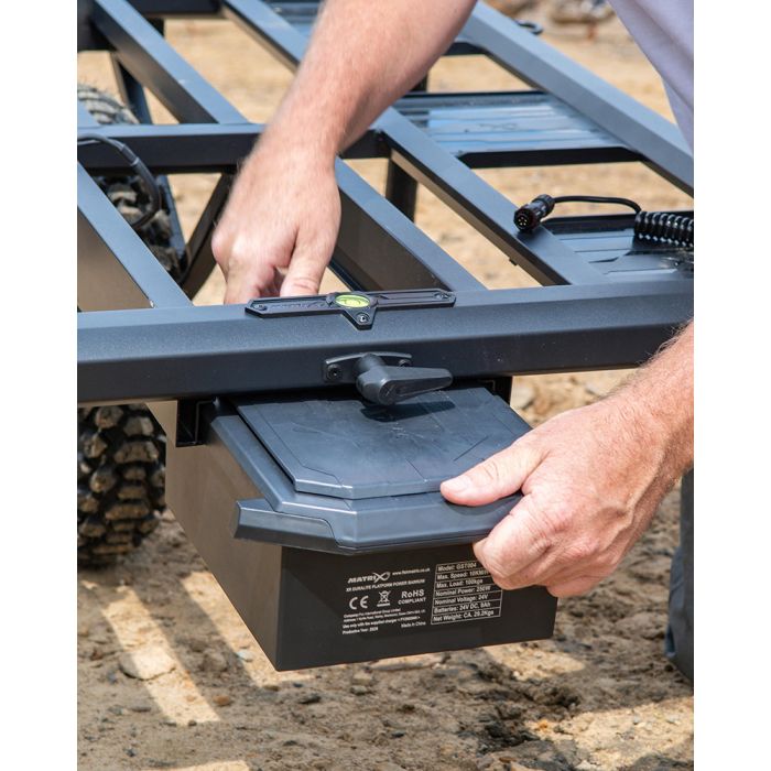 Platforma Motorizata Matrix XR Duralite Power Barrow, 98x87x7cm 4
