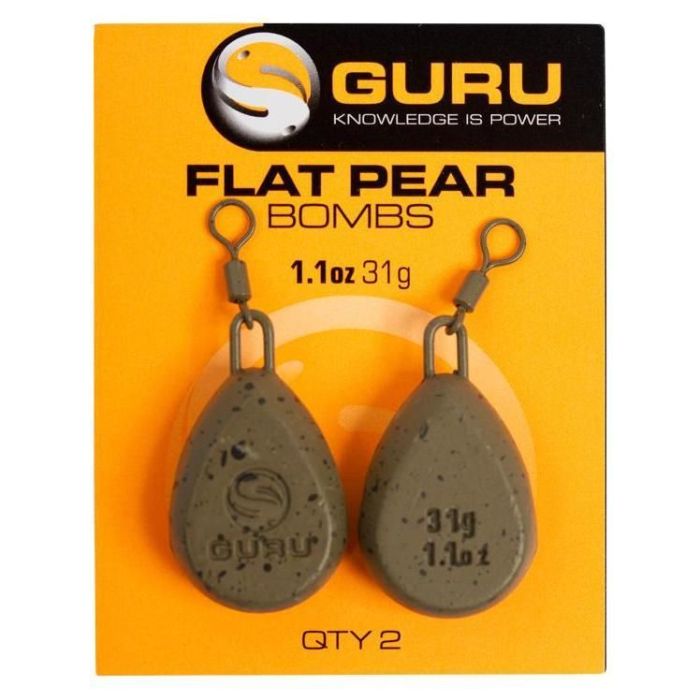 Plumb Guru Flat Pear Bomb, 10-43g, 2bucplic
