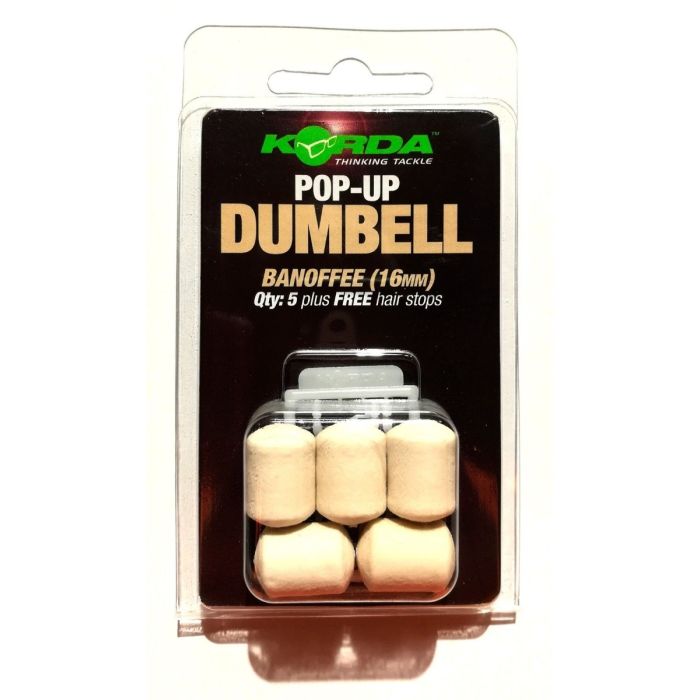 Pop Up Dumbell Korda, 16mm - Banoffee