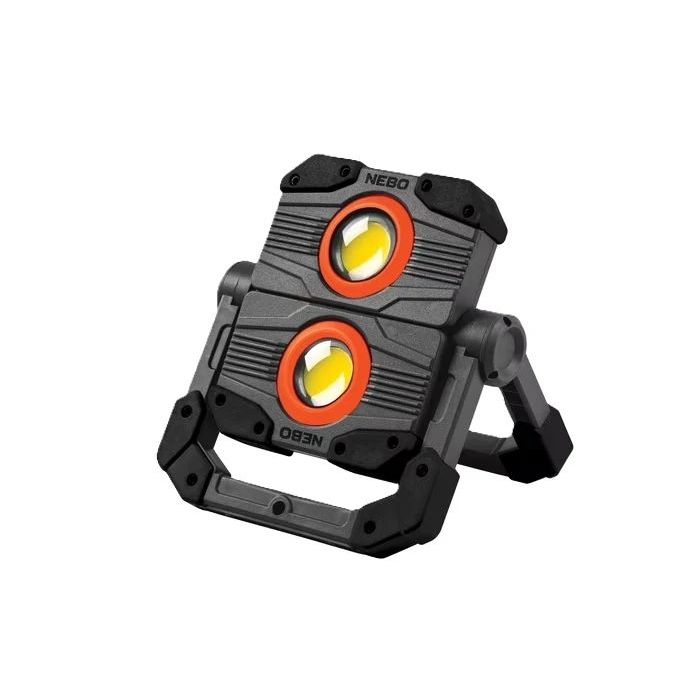 NEBO Omni 2K újratölthető LED-es reflektor powerbankkal, 2000 lumen