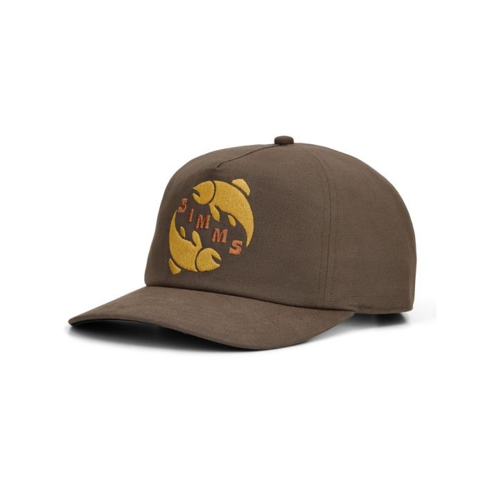Sapca Simms Double Haul Cap, Loden Gemini Trout