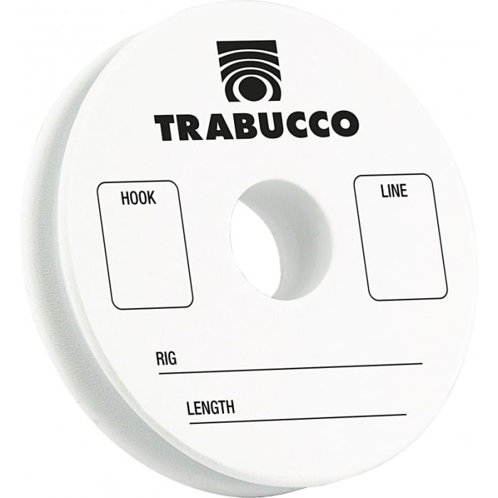 Set 8 Role EVA Trabucco Spool Rig Storage, White