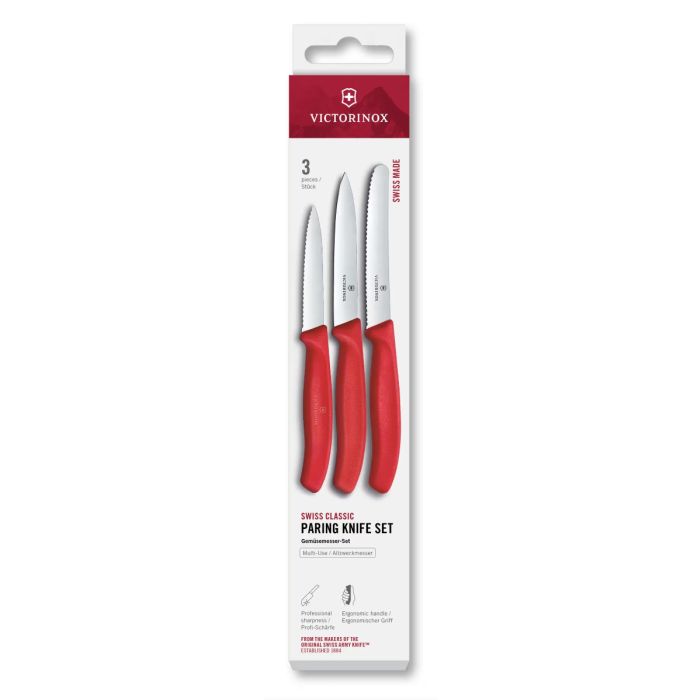 3 darabos Victorinox Swiss Classic Konyhai Kés Szett, Paring Knife 6.7111.34C1