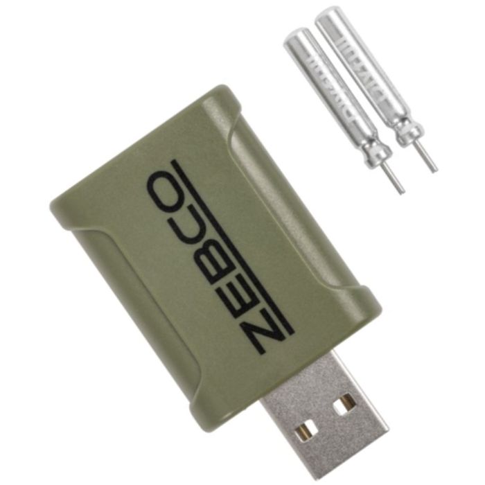 Újratölthető akkumulátor szett Zebco After Dark LIR425, 3.7V, USB-töltővel