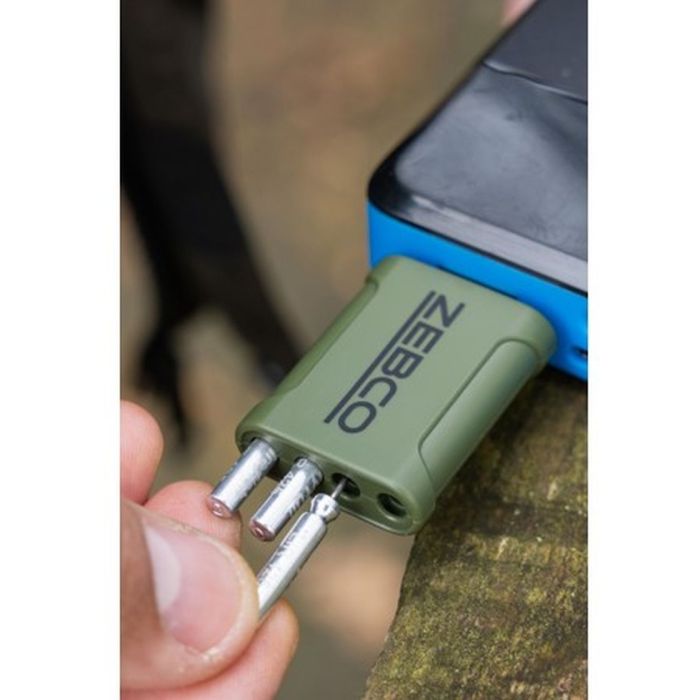 Újratölthető akkumulátor szett Zebco After Dark LIR425, 3.7V, USB-töltővel 2