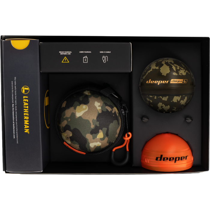 Adventure szett Deeper Sonar Smart CHIRP+ 4.0 + Leatherman REV többfunkciós fogó 3